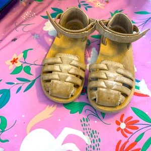 Reef sandals kids gold